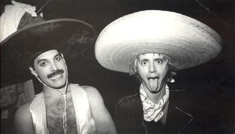 Freddie Mercury Roger Taylor Queen México