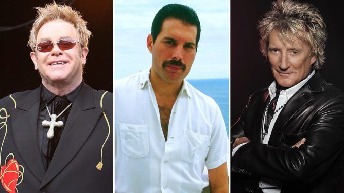 elton john freddie mercury rod stewart