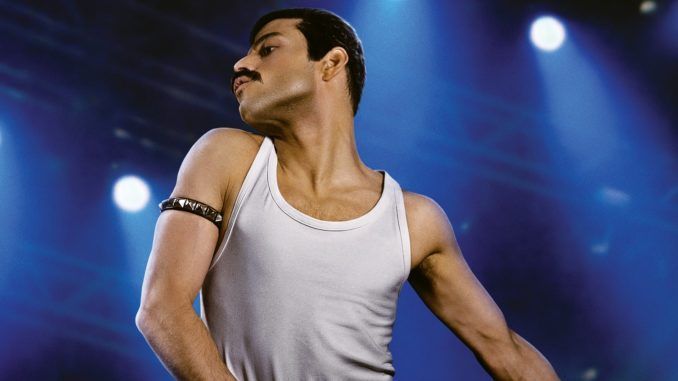 Rami Malek como Freddie Mercury en Bohemian Rhapsody