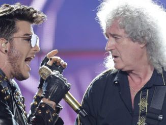 Adam Lambert y Brian May (Queen)