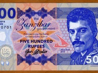 Billete Freddie Mercury 2017