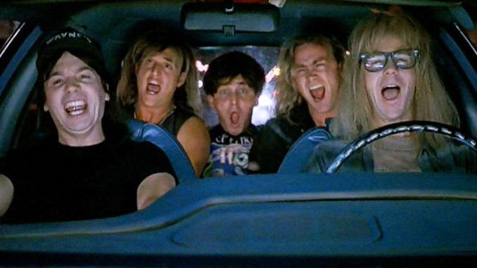 Wayne's World Queen Freddie Mercury Bohemian Rhapsody