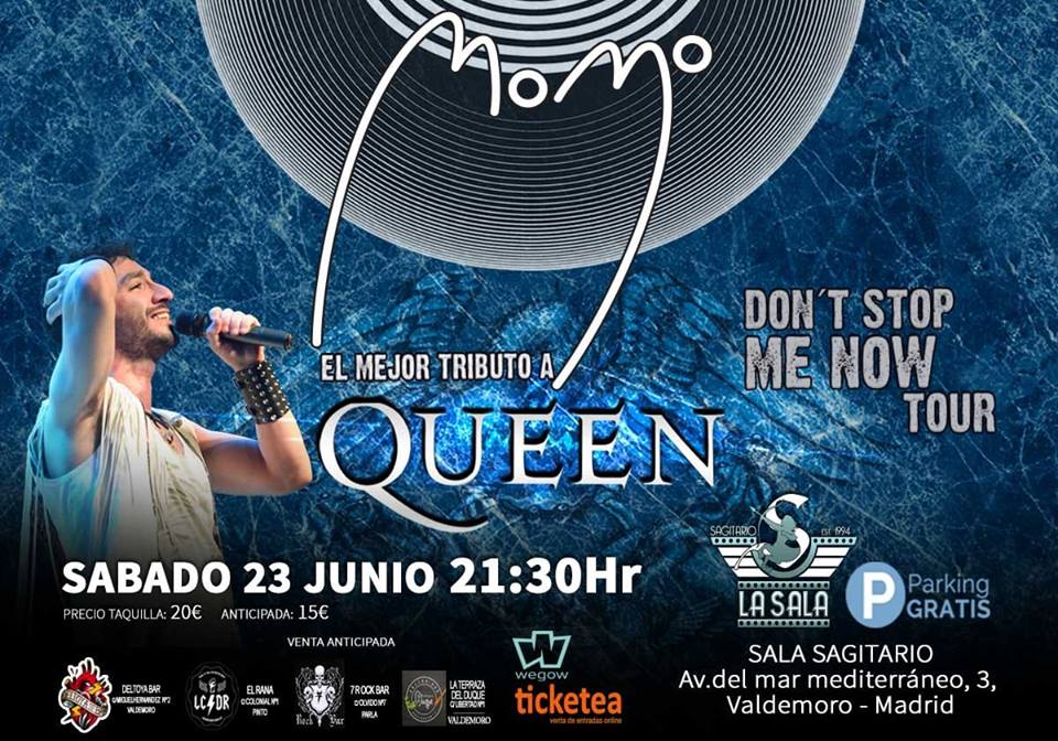 Momo. Tributo a Queen.