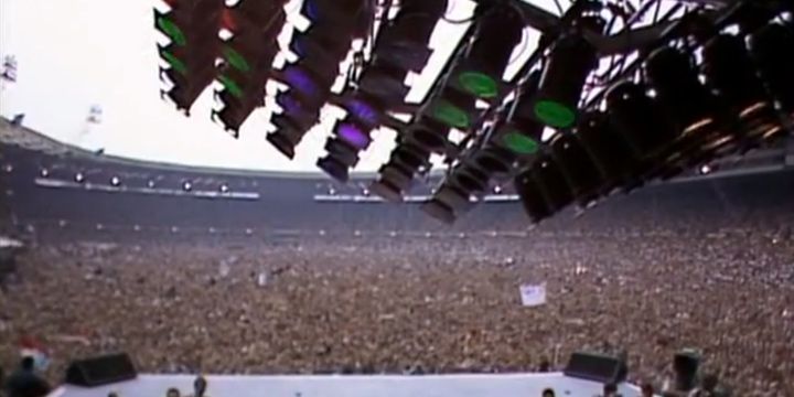 Queen en Wembley, 1986.