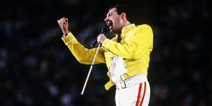 Freddie Mercury. Wembley.