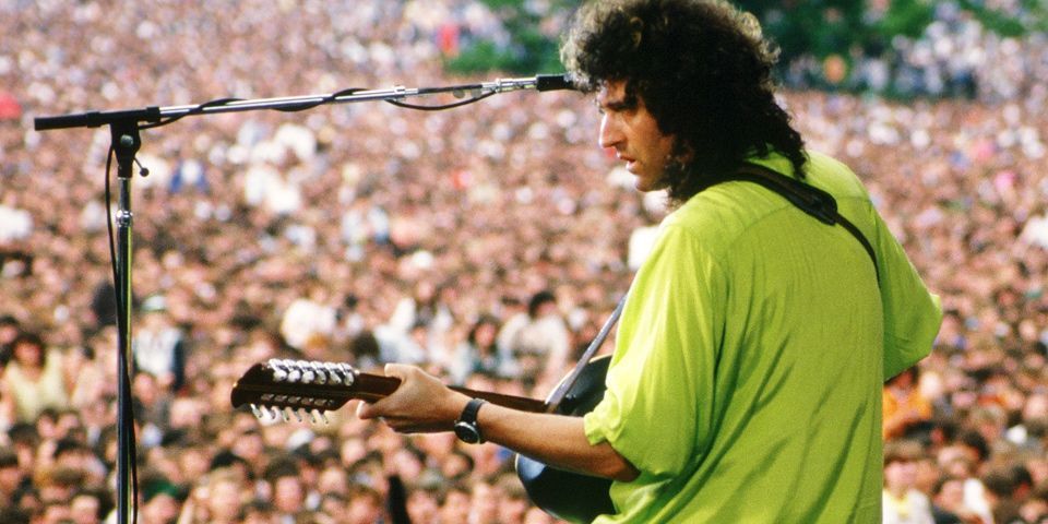 Brian May. Knebworth Park.