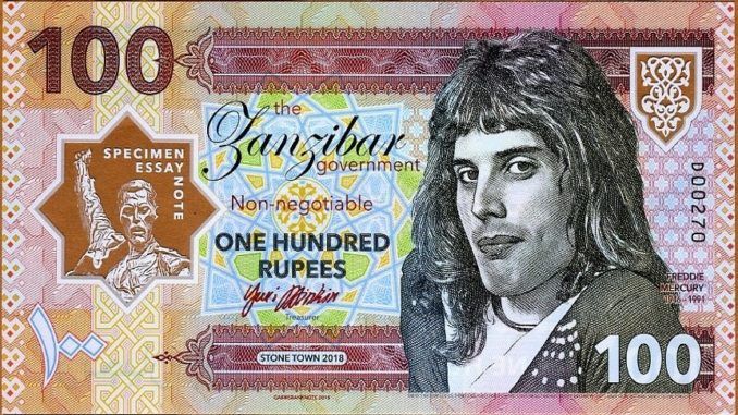 Billete Freddie Mercury 2018