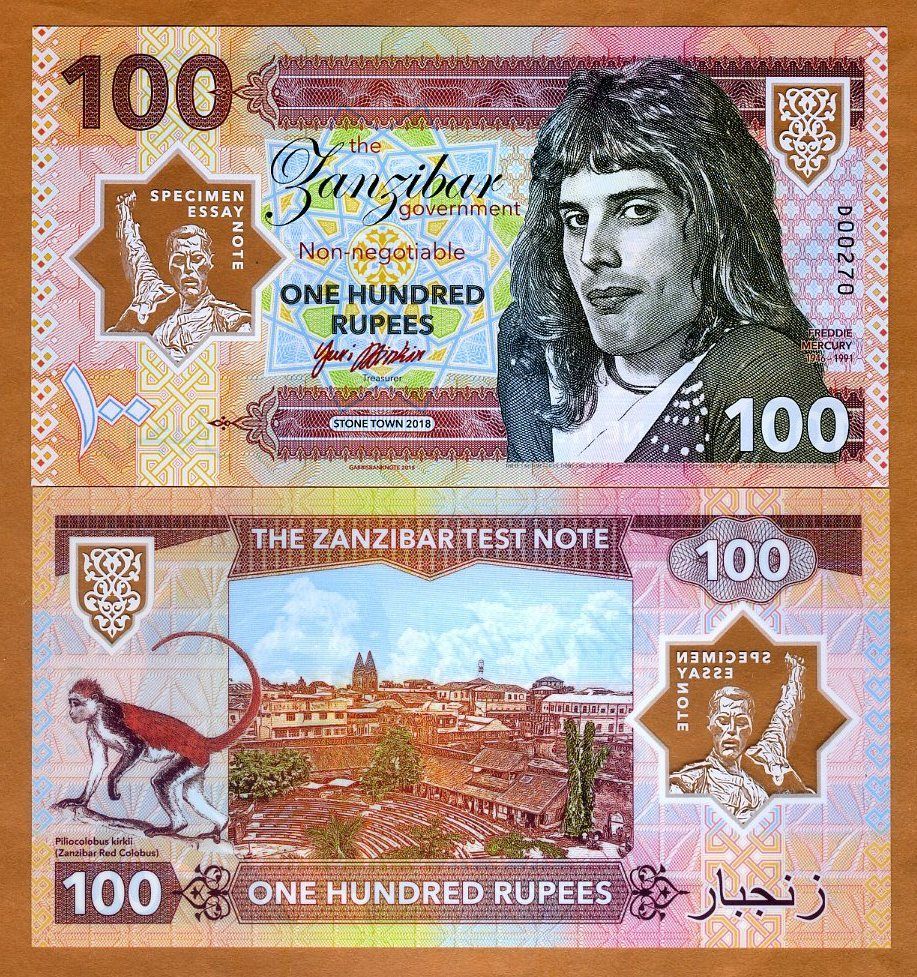 Billete Freddie Mercury 2018