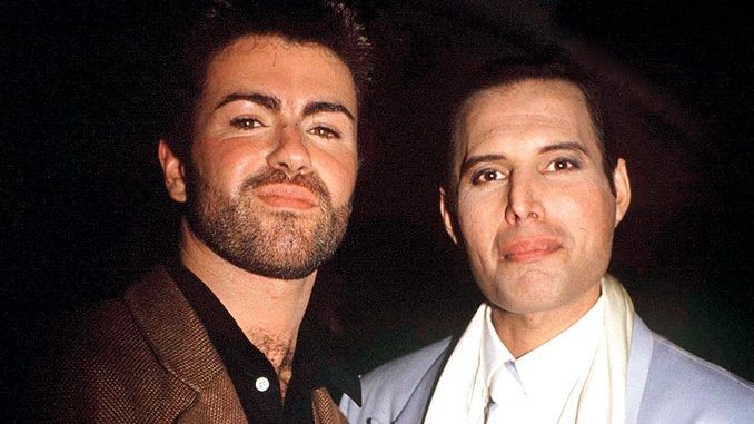 George Michael y Freddie Mercury