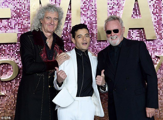 Brian May, Rami Malek, Roger Taylor