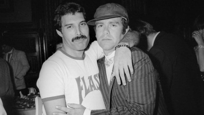 Elton John Freddie Mercury Elton John Freddie Mercury