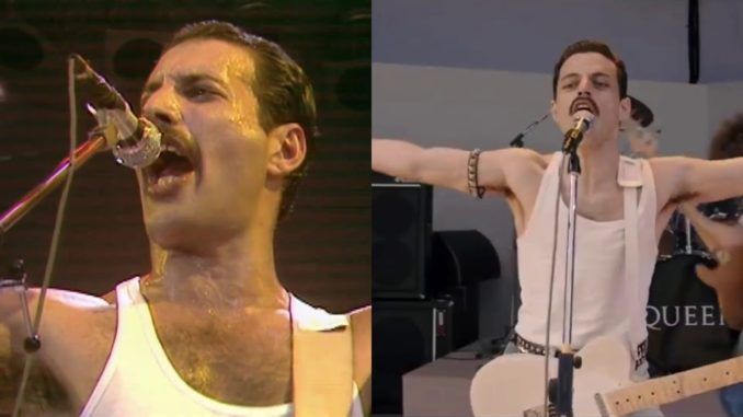 queen live aid bohemian rhapsody crazy rami malek