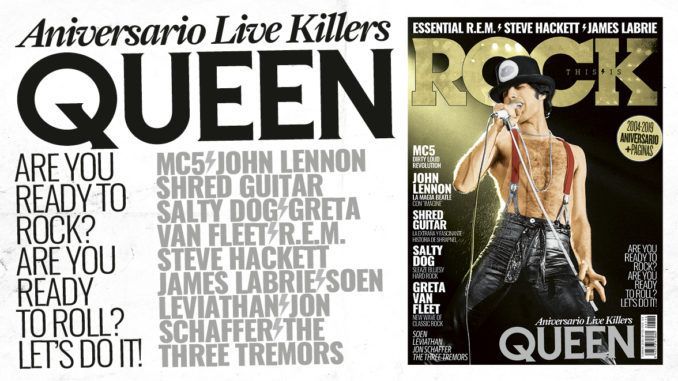 Queen en portada de la edición de febrero de la revista This Is Rock