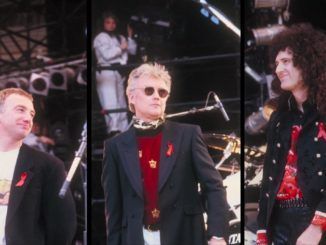 freddie mercury tribute concert john deacon brian may roger taylor wembley 1992