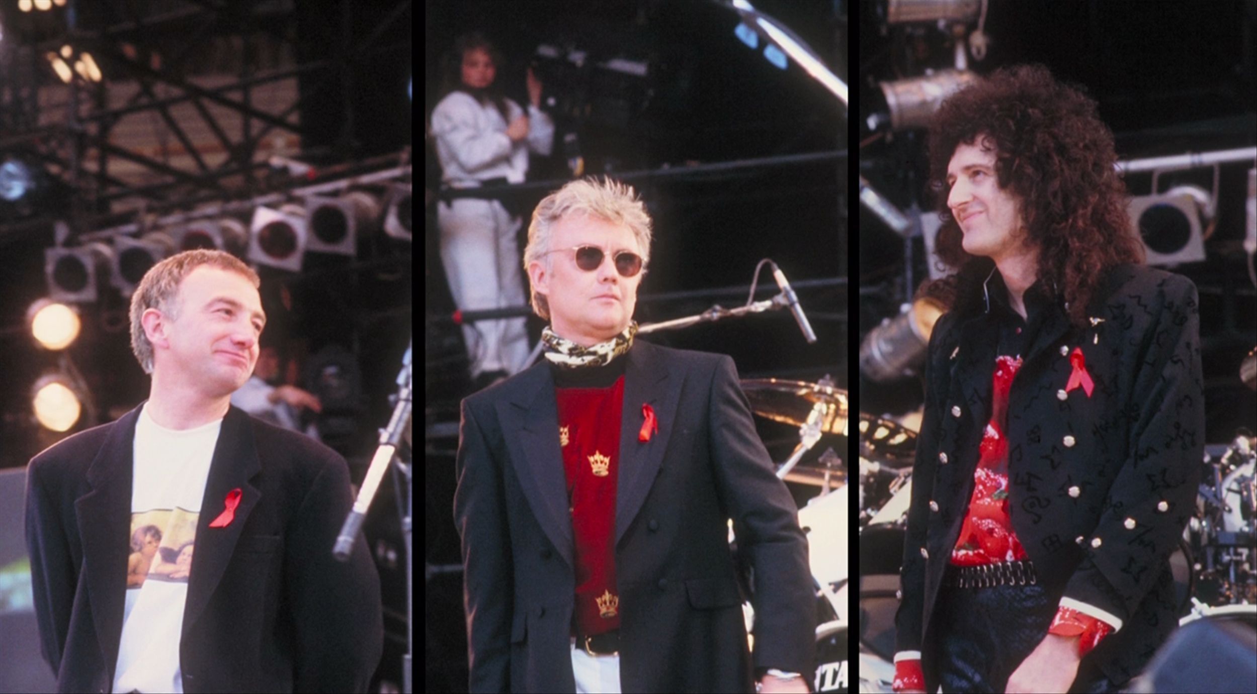 freddie mercury tribute concert john deacon brian may roger taylor wembley 1992