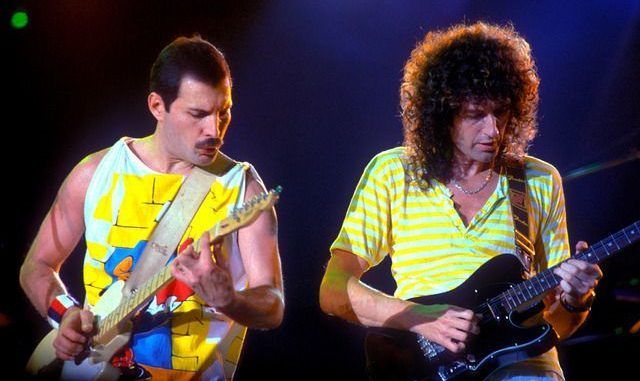 freddie mercury brian may magic tour 1986 queen