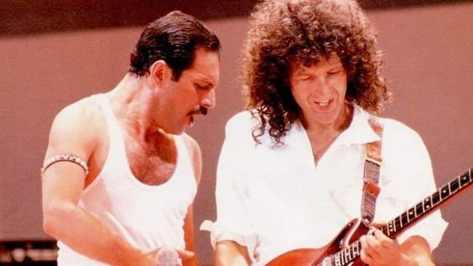 brian may queen live aid 1985 freddie mercury