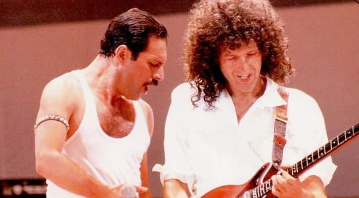 brian may queen live aid 1985 freddie mercury