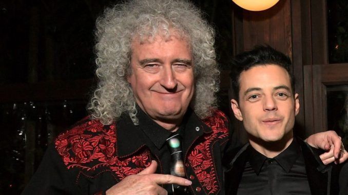 Brian May Rami Malek Bohemian Rhapsody