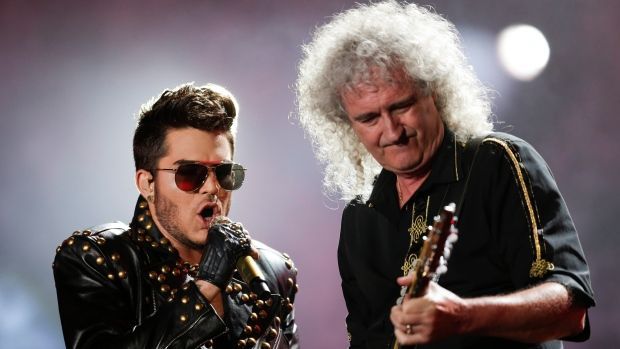 Adam Lambert Brian May Queen