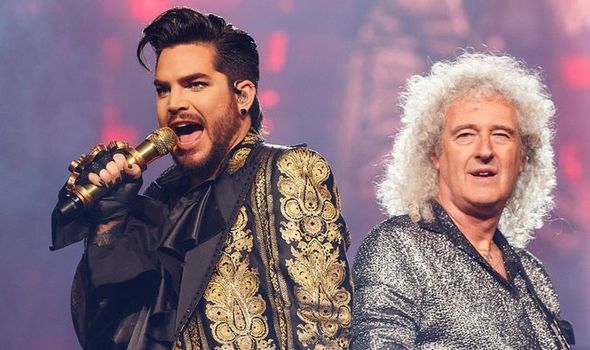 Queen Adam Lambert Brian May