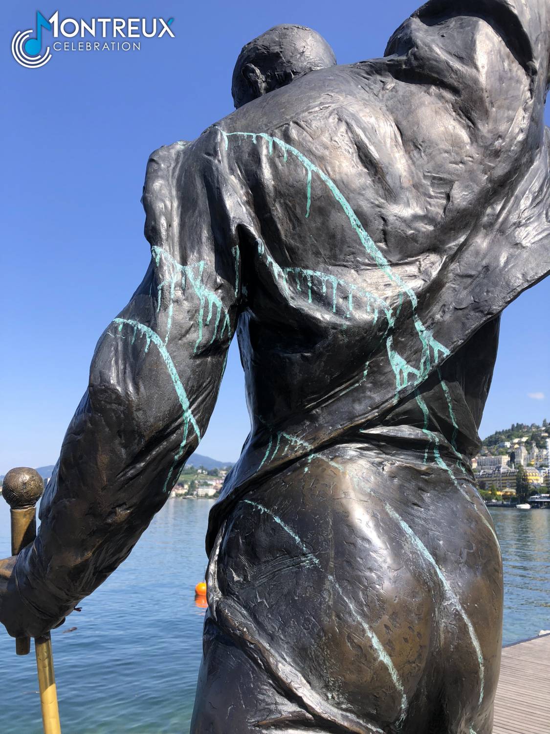 Freddie Mercury Montreux Estatua