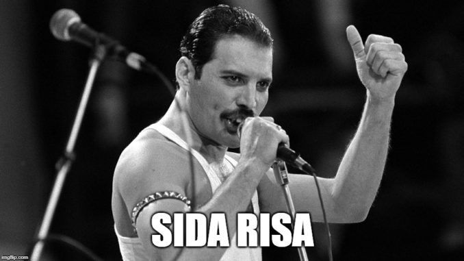 sida risa freddie mercury