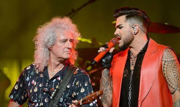 Adam Lambert Velvet Brian May