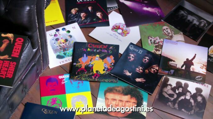 planeta de agostini queen vinilo lp coleccion