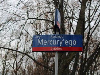 Calle Freddie Mercury Varsovia Polonia