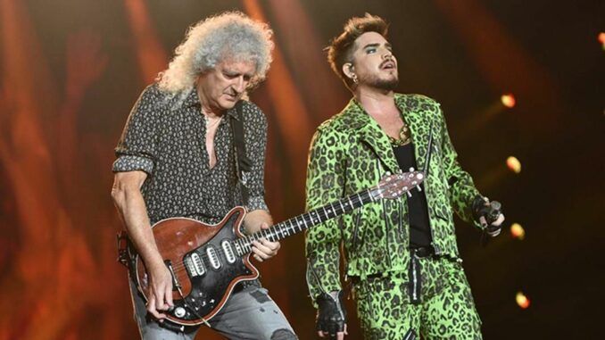 queen adam lambert fire fight australia 2020