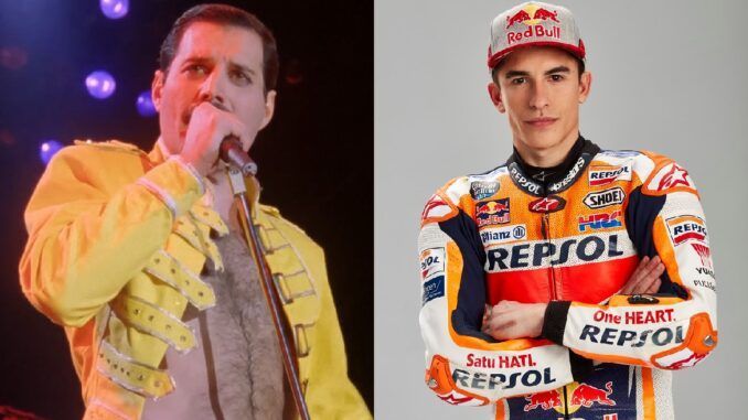 freddie mercury marc marquez