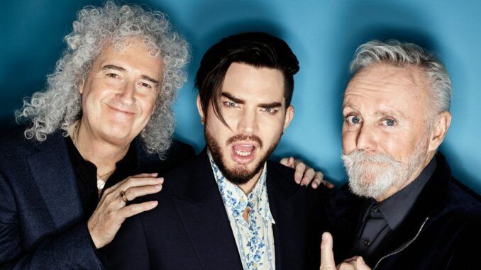 queen adam lambert champions brian may roger taylor