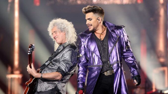 Queen Adam Lambert Brian May