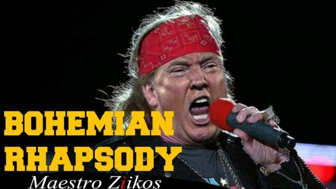 trump bohemian rhapsody queen