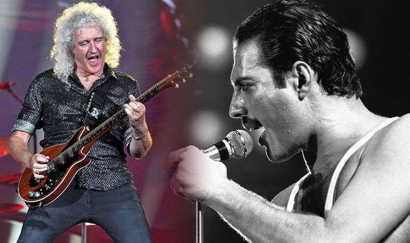 Brian May Freddie Mercury Queen Brian May Freddie Mercury Queen