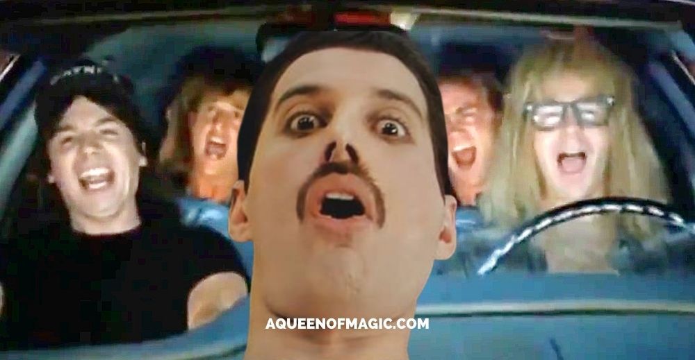 freddie mercury wayne's world bohemian rhapsody