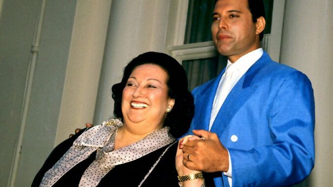 freddie mercury montserrat caballe barcelona españa freddie mercury montserrat caballe barcelona españa