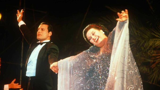 freddie mercury montserrat caballe brian may queen