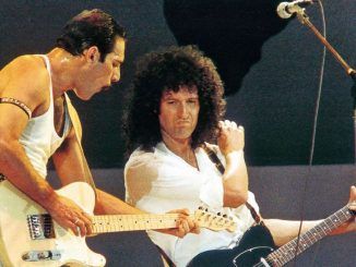 freddie mercury brian may live aid 1985 queen elvis presley