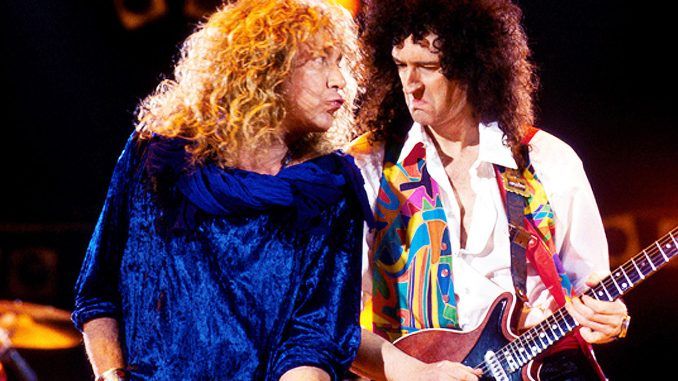 queen robert plant freddie mercury brian may