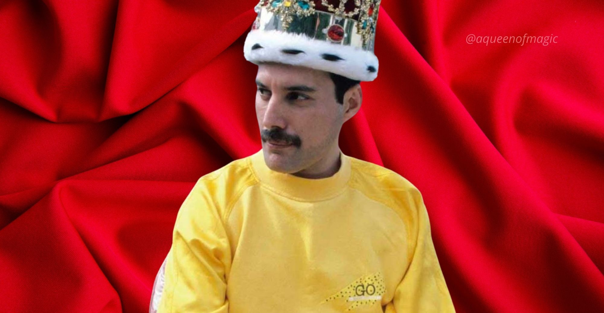 freddie mercury queen corona crown 1986 aqueenofmagic