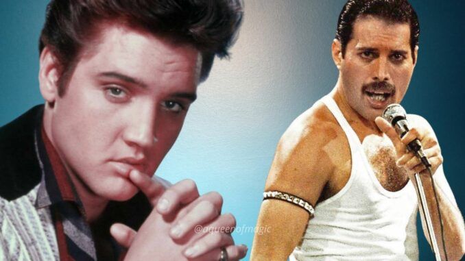 elvis presley freddie mercury