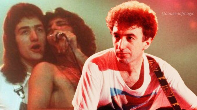 john deacon queen freddie mercury 1986 aqueenofmagic