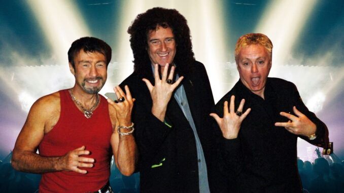 queen paul rodgers brian may roger taylor