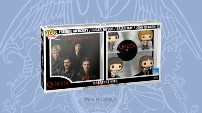 queen funko pop greatest hits walmart freddie mercury pack