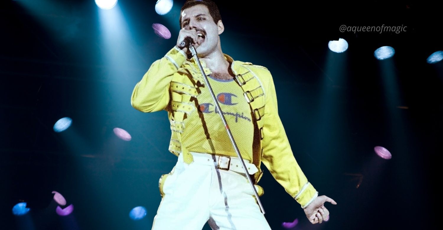 freddie mercury queen 1986 knebworth park magic tour aqueenofmagic