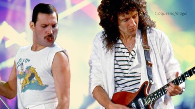 freddie mercury brian may queen magic tour aqueenofmagic