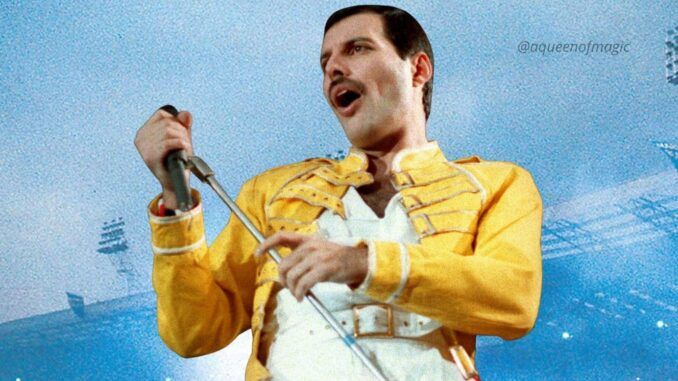 freddie mercury yellow magic tour 1986 queen chaqueta aqueenofmagic