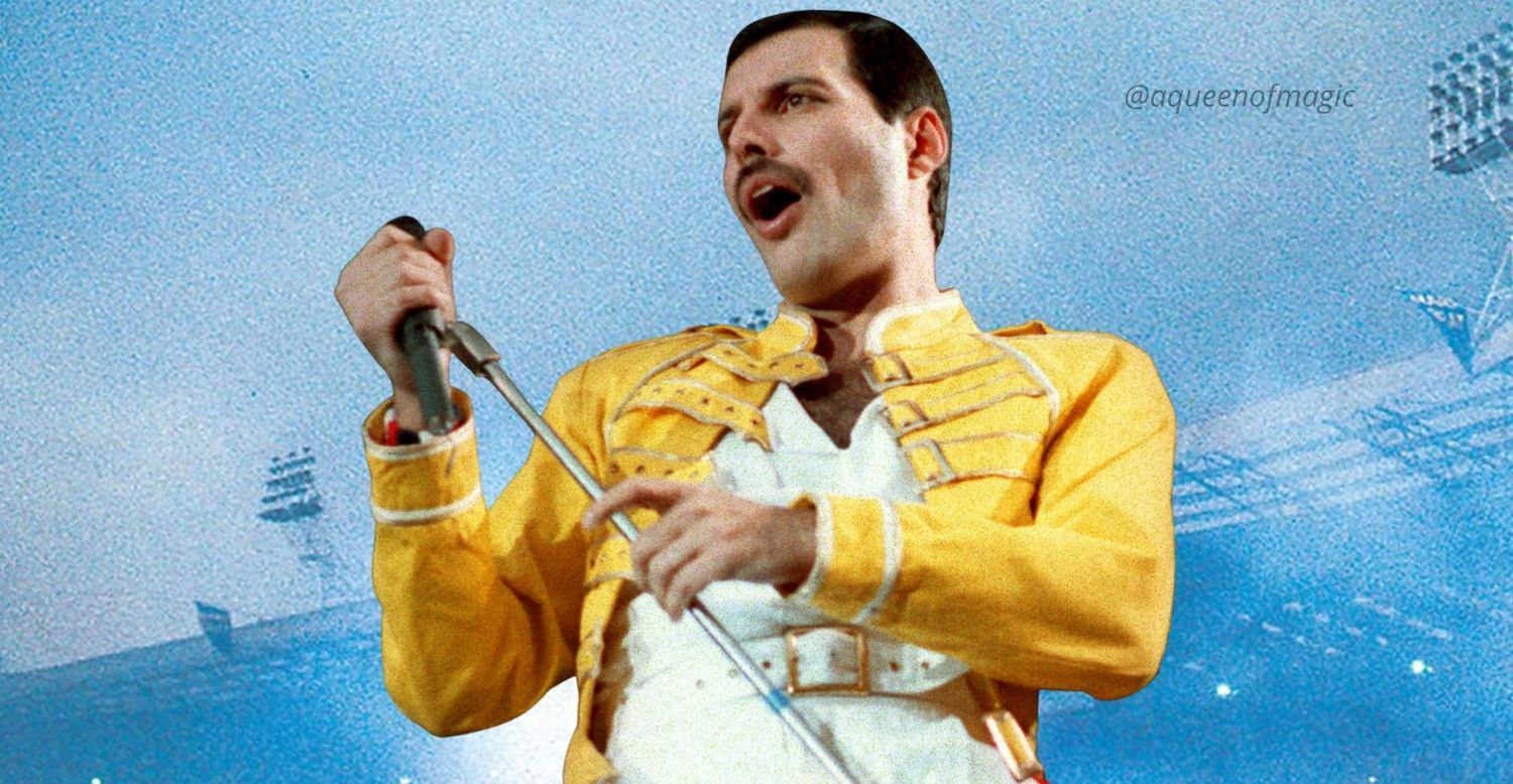 freddie mercury yellow magic tour 1986 queen chaqueta aqueenofmagic